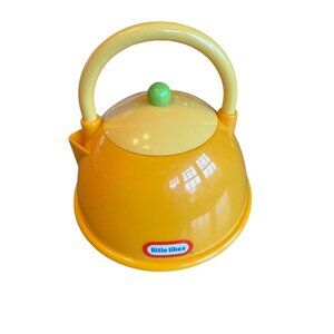 Replacement Doll House Little Tikes Yellow Toy Tea Kettle For Kids Pretend Play